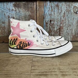 Converse Chuck Taylor All Star Women's size 7 Airbrushed High Top Sneakers
